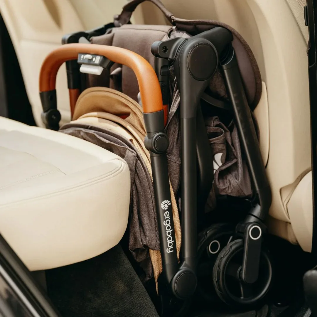 Ergobaby® Metro 3 Deluxe Compact City Stroller Camel - Image 16