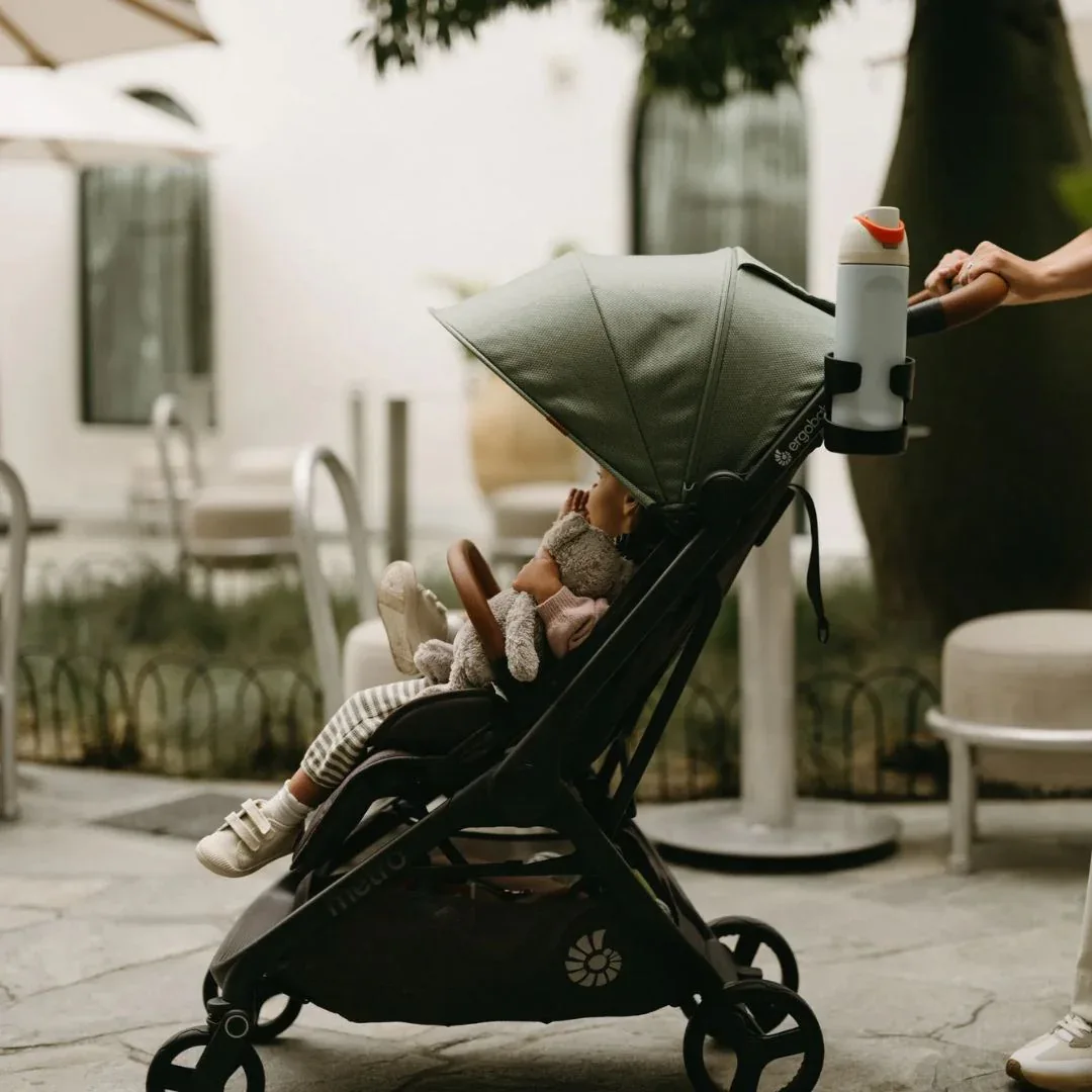Ergobaby® Metro 3 Deluxe Compact City Stroller Willow Green - Image 15