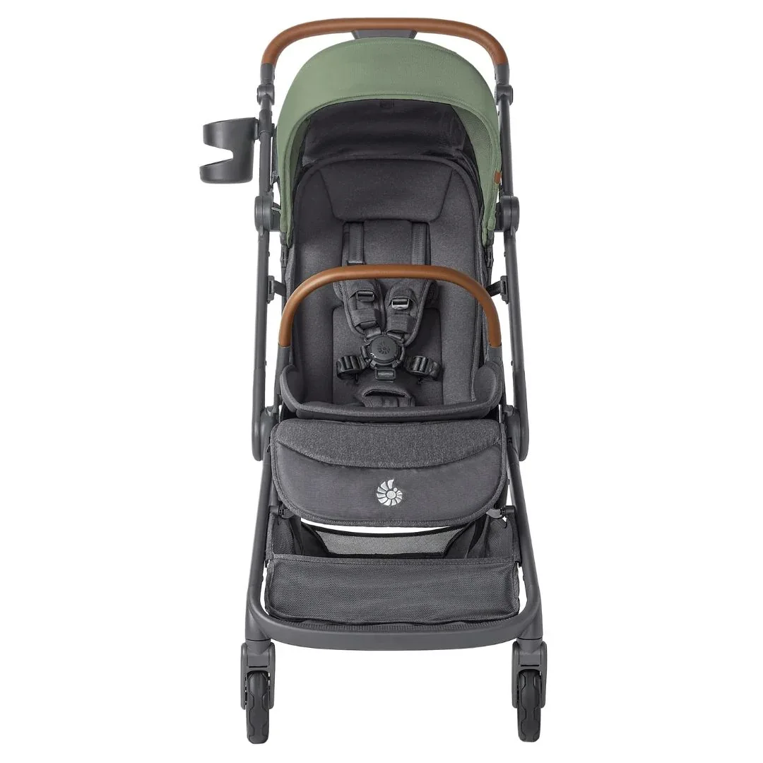 Ergobaby® Metro 3 Deluxe Compact City Stroller Willow Green - Image 7
