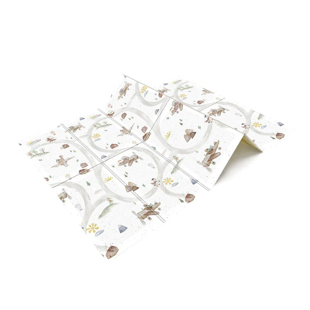 Evibell® Foldable Play Mat 150x190 Terrazzo/Wanderlust - Image 5