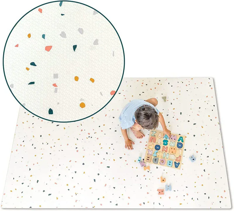 Evibell® Playmat 120x180 Terrazzo Cream - Image 7