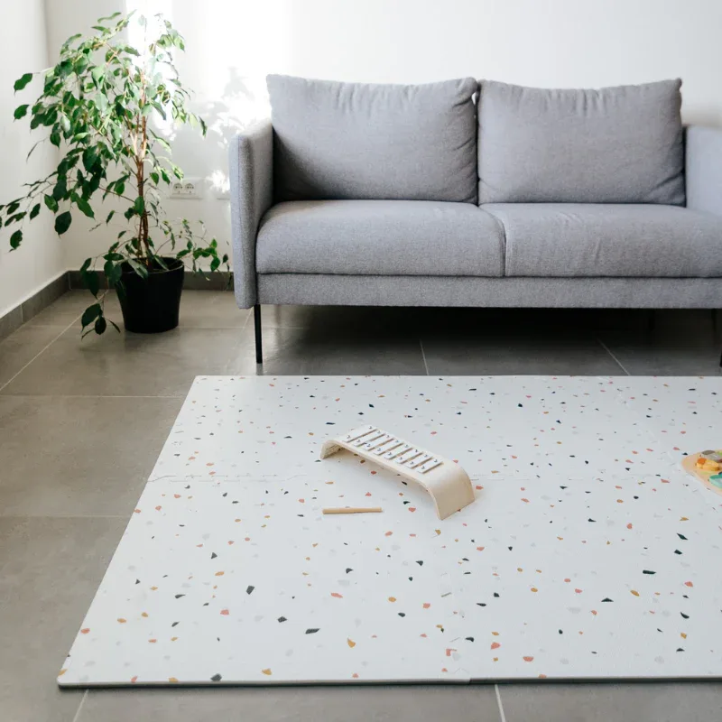 Evibell® Playmat 120x180 Terrazzo Cream - Image 9