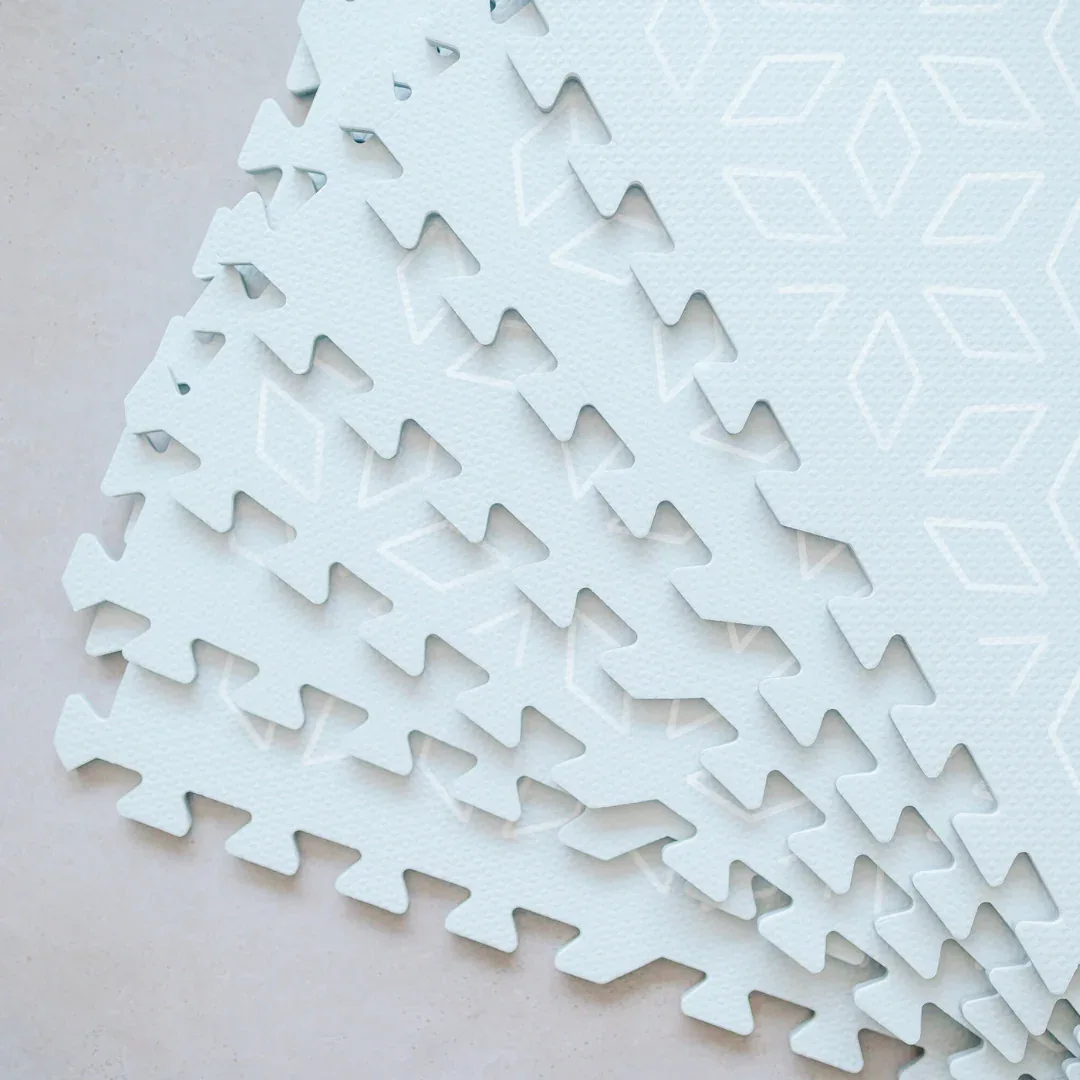 Evibell® Puzzle Playmat 120x180 Geometric Grey - Image 12