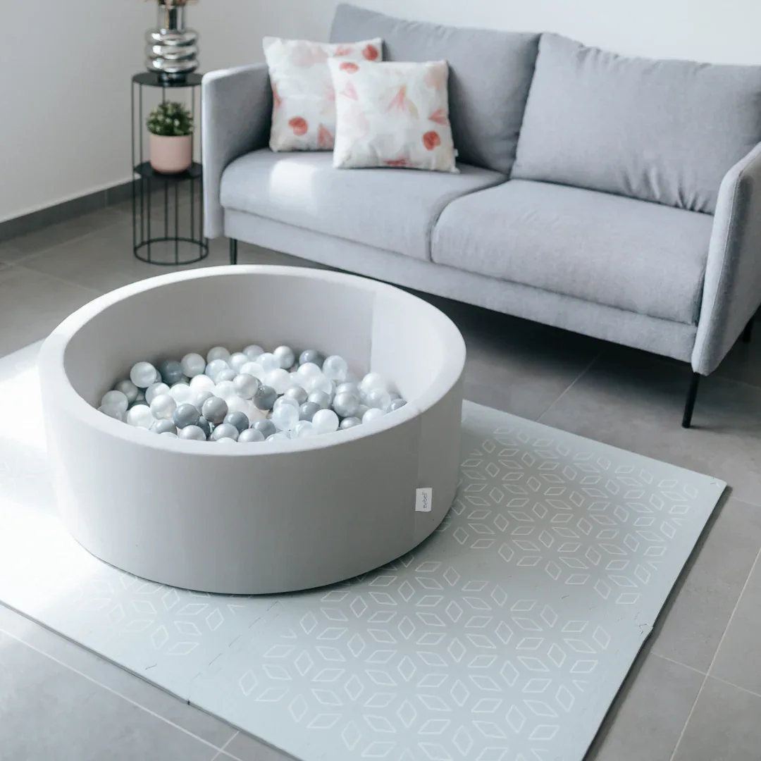 Evibell® Puzzle Playmat 120x180 Geometric Grey - Image 13