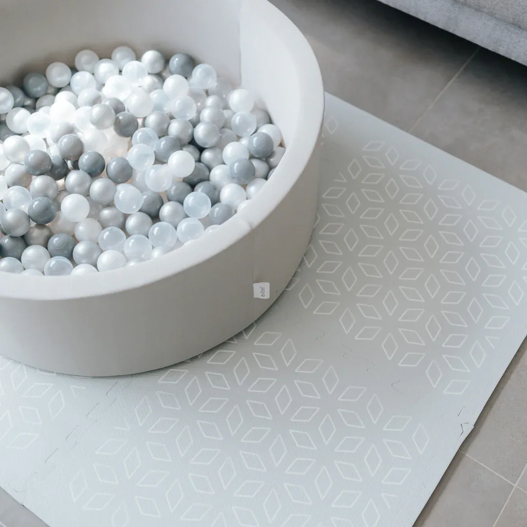 Evibell® Puzzle Playmat 120x180 Geometric Grey - Image 4
