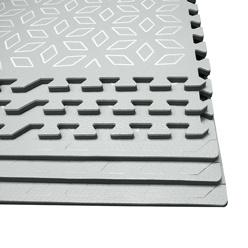 Evibell® Puzzle Playmat 120x180 Geometric Grey - Image 9