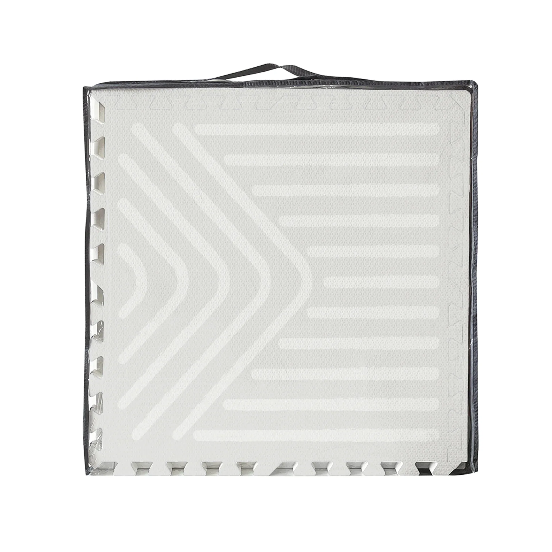Evibell® Puzzle Playmat 120x180 Lines Grey - Image 3