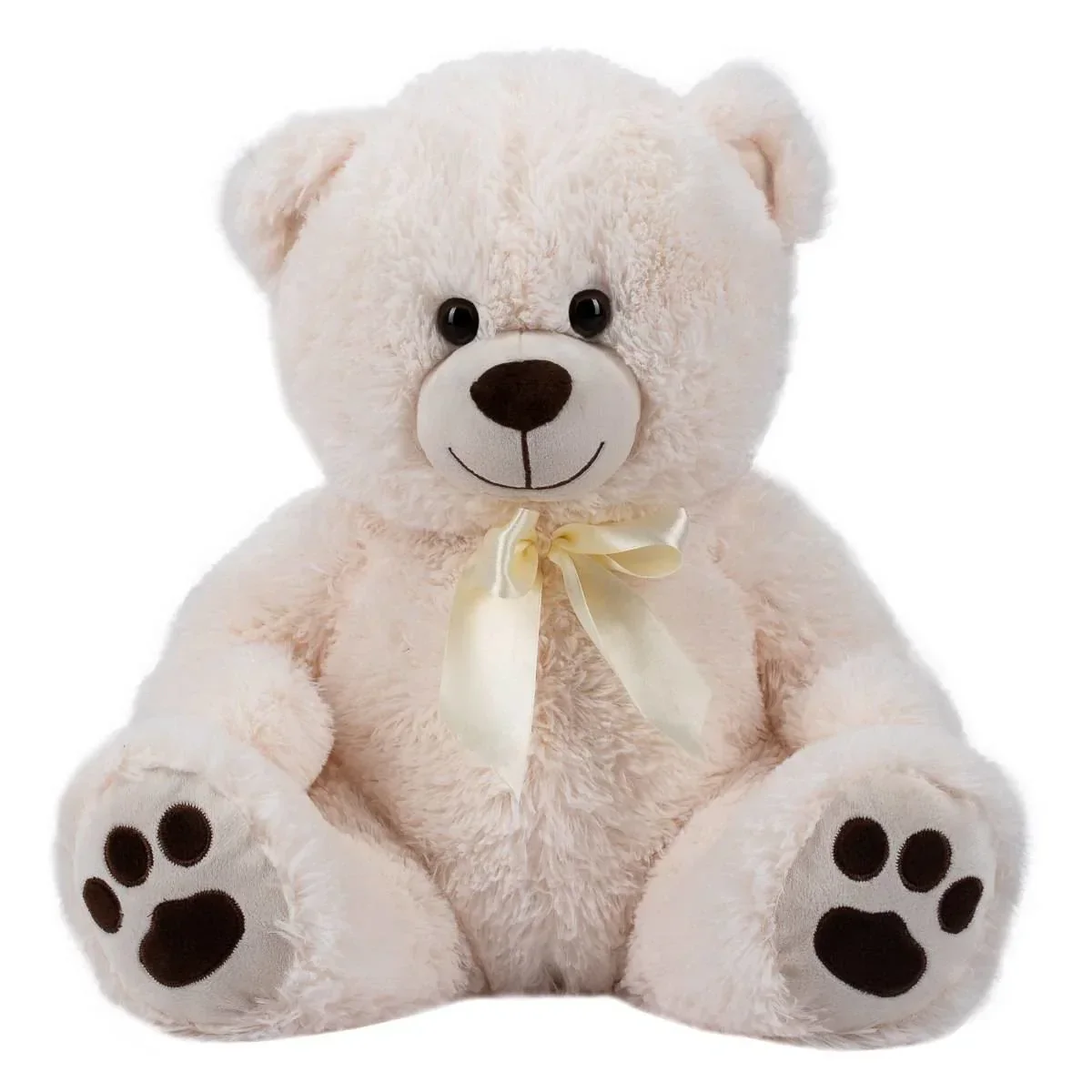 Free2Play® Cuddly Plush Bear 38 cm White - Image 3