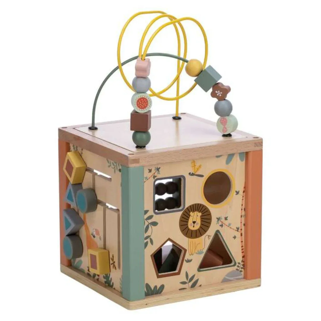 Free2Play® Educational Wooden Cube - Image 3