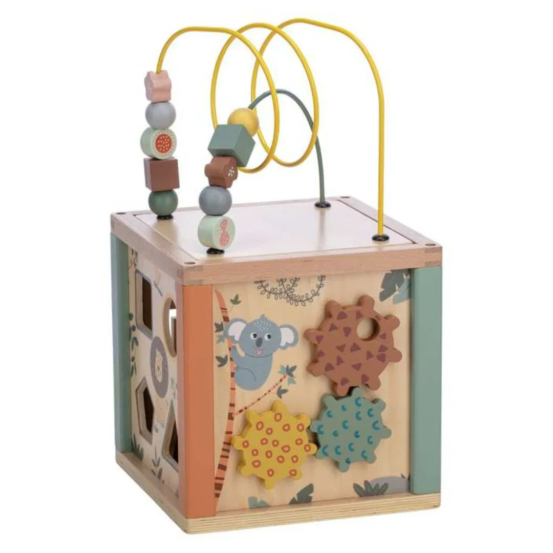 Free2Play® Educational Wooden Cube - Image 4