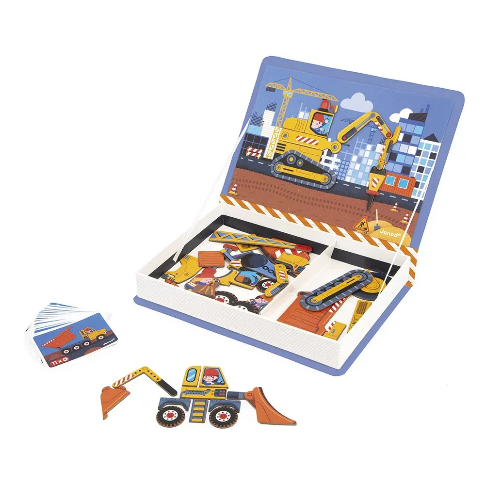 Janod® Magnetic Game Construction - Image 3