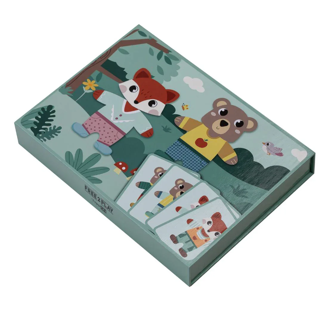  Free2Play® Magnetic Game Dress the Animals - Image 4