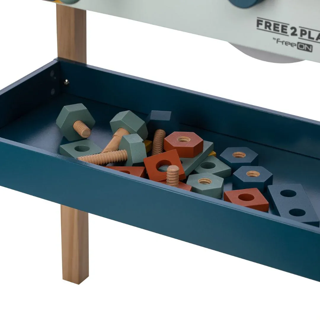 Free2Play® My First Wooden Workshop with Accessories - Image 12