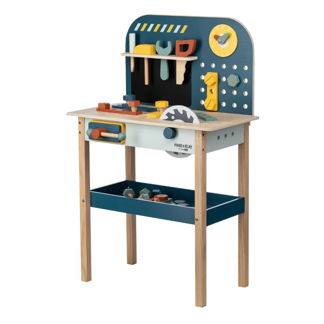 Free2Play® My First Wooden Workshop with Accessories - Image 3