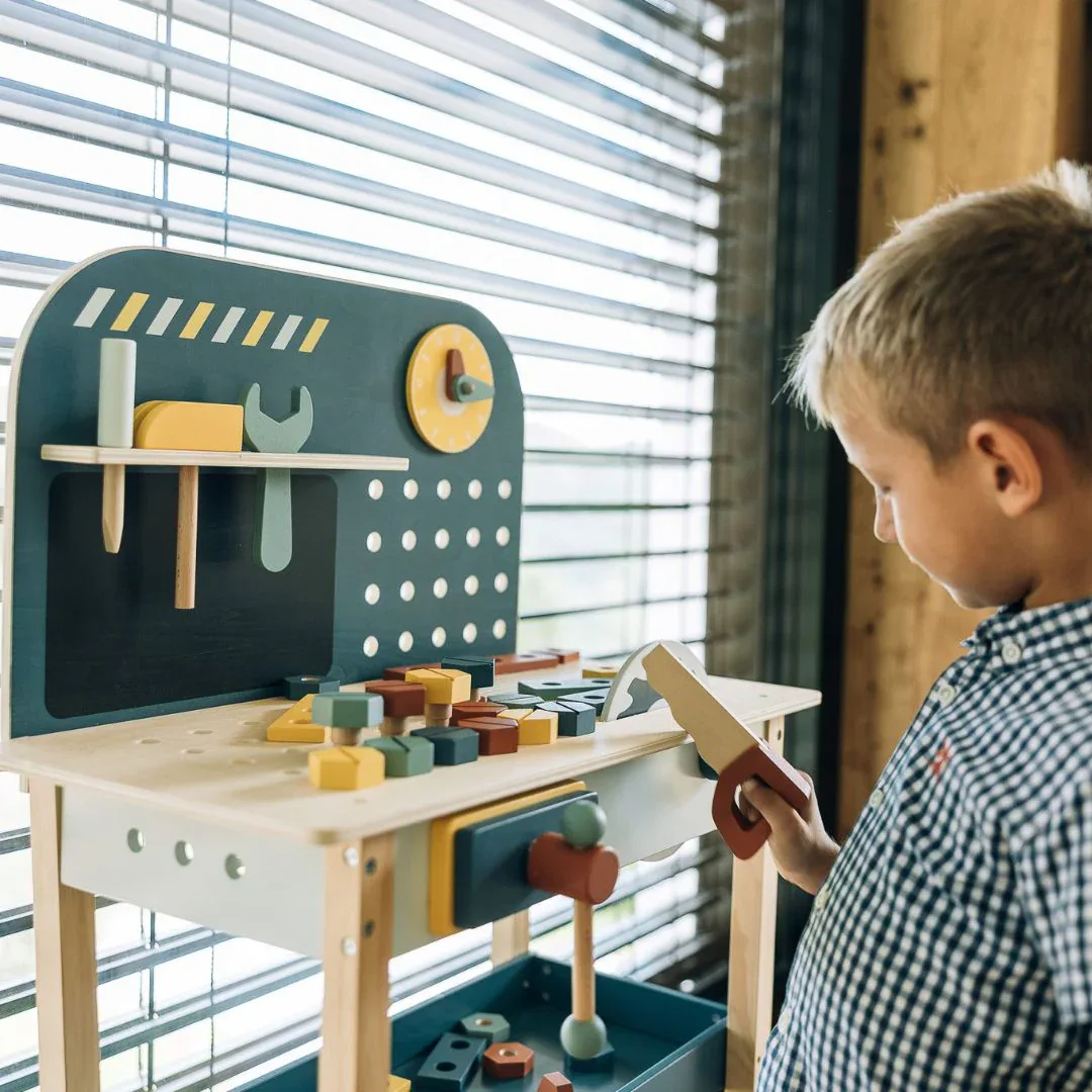 Free2Play® My First Wooden Workshop with Accessories - Image 5