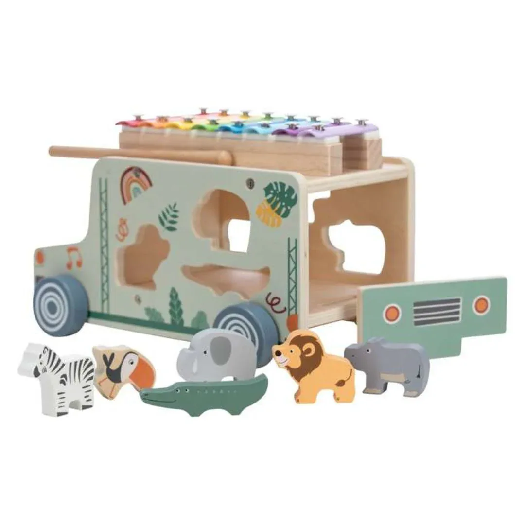 Free2Play® Truck with Xylophone and Animal Friends - Image 4