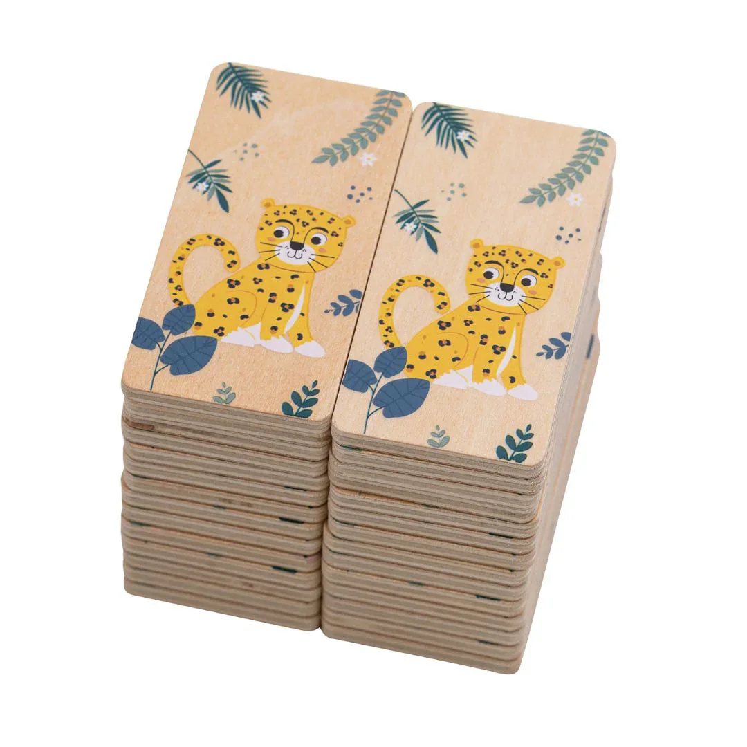 Free2Play® Wooden Board Game Domino (28 Pieces) - Image 8