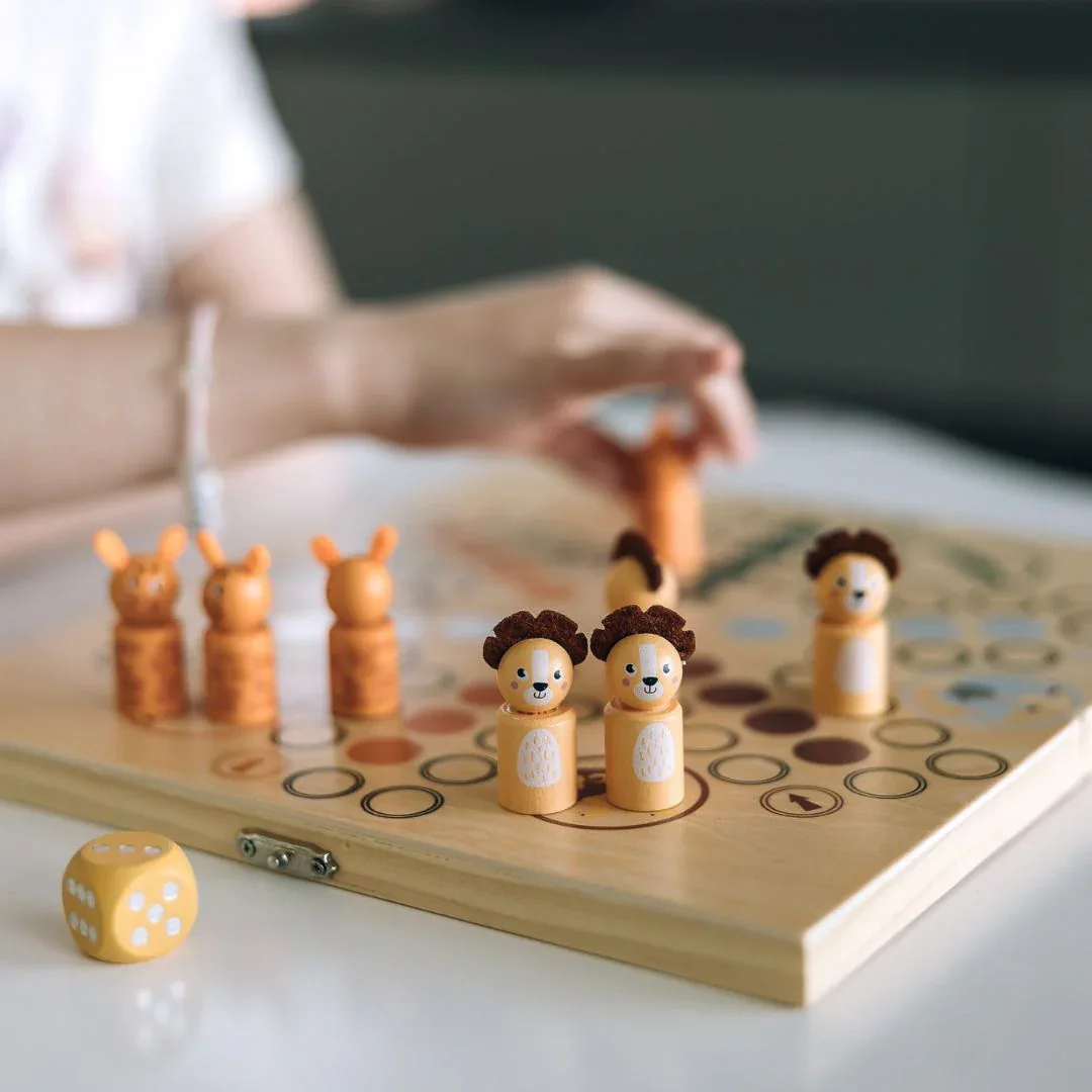 Free2Play® Wooden Board Game Ludo - Image 9