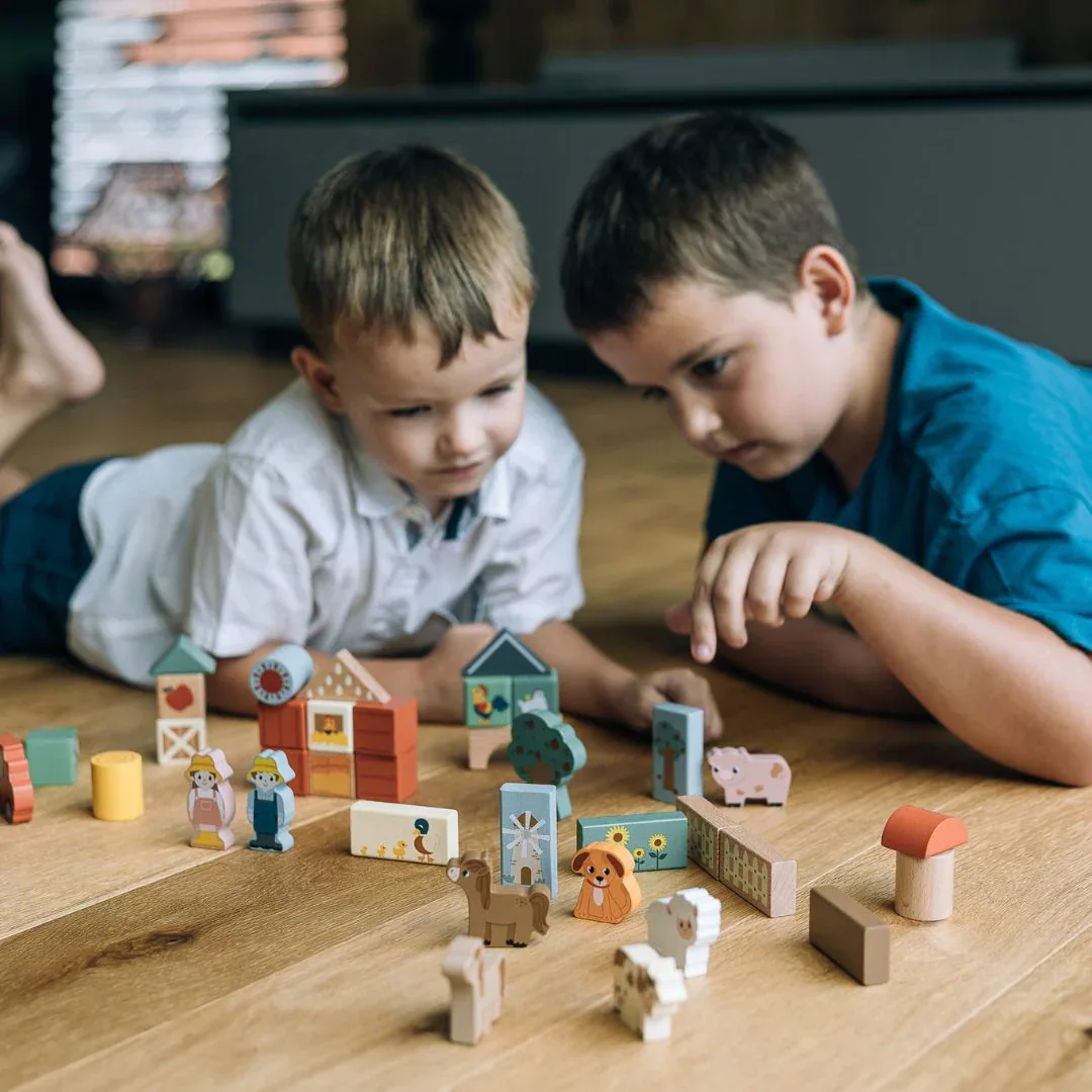  Free2Play® Wooden Farm Blocks (36 in 1) - Image 3