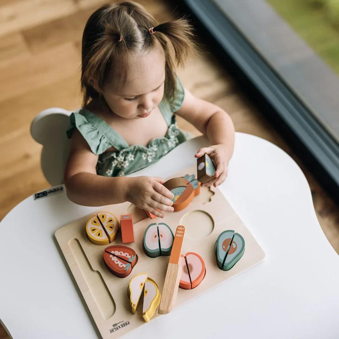  Free2Play® Wooden Fruit on a Tray - Image 5