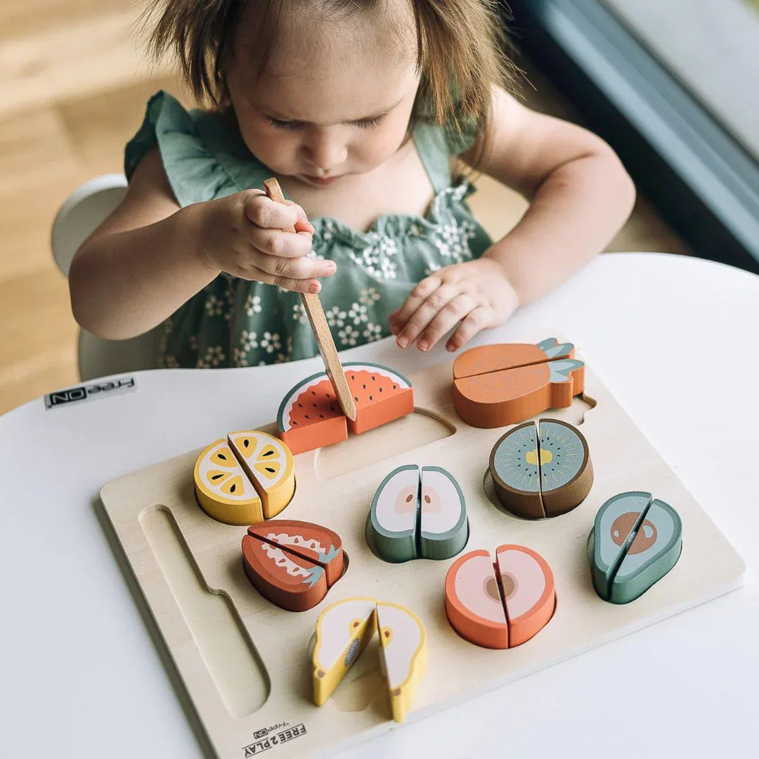  Free2Play® Wooden Fruit on a Tray - Image 7