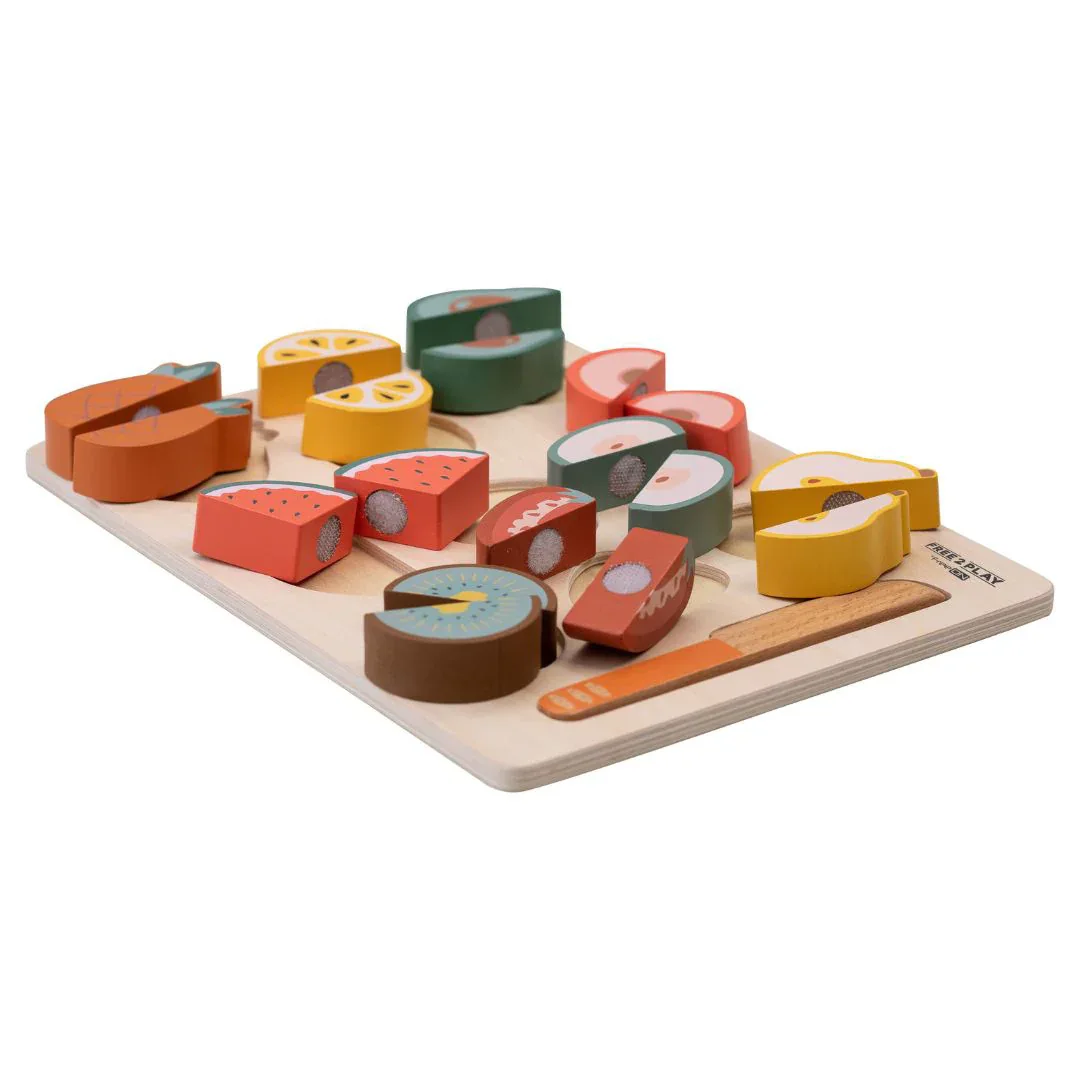  Free2Play® Wooden Fruit on a Tray - Image 8