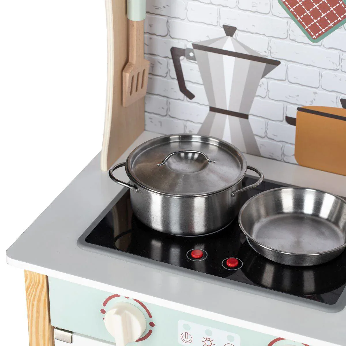  Free2Play® Wooden Kitchen with Accessories Mini Chef - Image 5