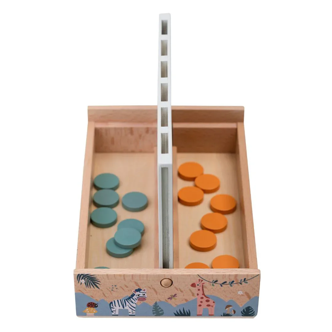  Free2Play® Wooden Safari Four-in-a-Row Game - Image 5