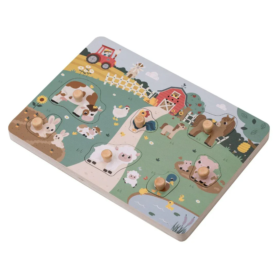  Free2Play® Wooden Sound Puzzle On the Farm - Image 3