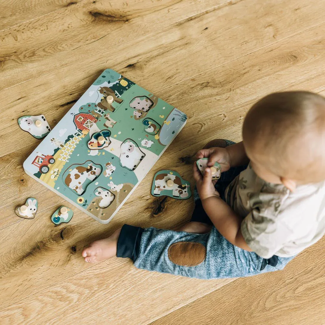 Free2Play® Wooden Sound Puzzle On the Farm - Image 8