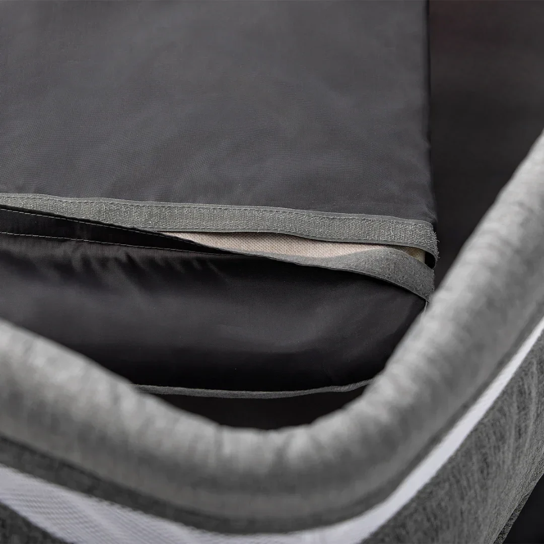 FreeON® Bliss Bedside Crib with Storage Drawer  Grey - Image 4