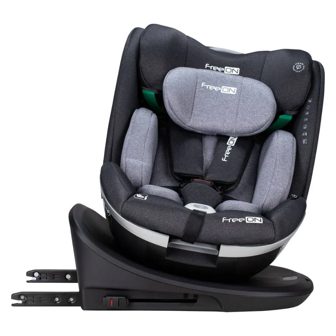 FreeON® Car seat Opal 360 i-SIZE (40-150 cm) Dark Grey - Image 2