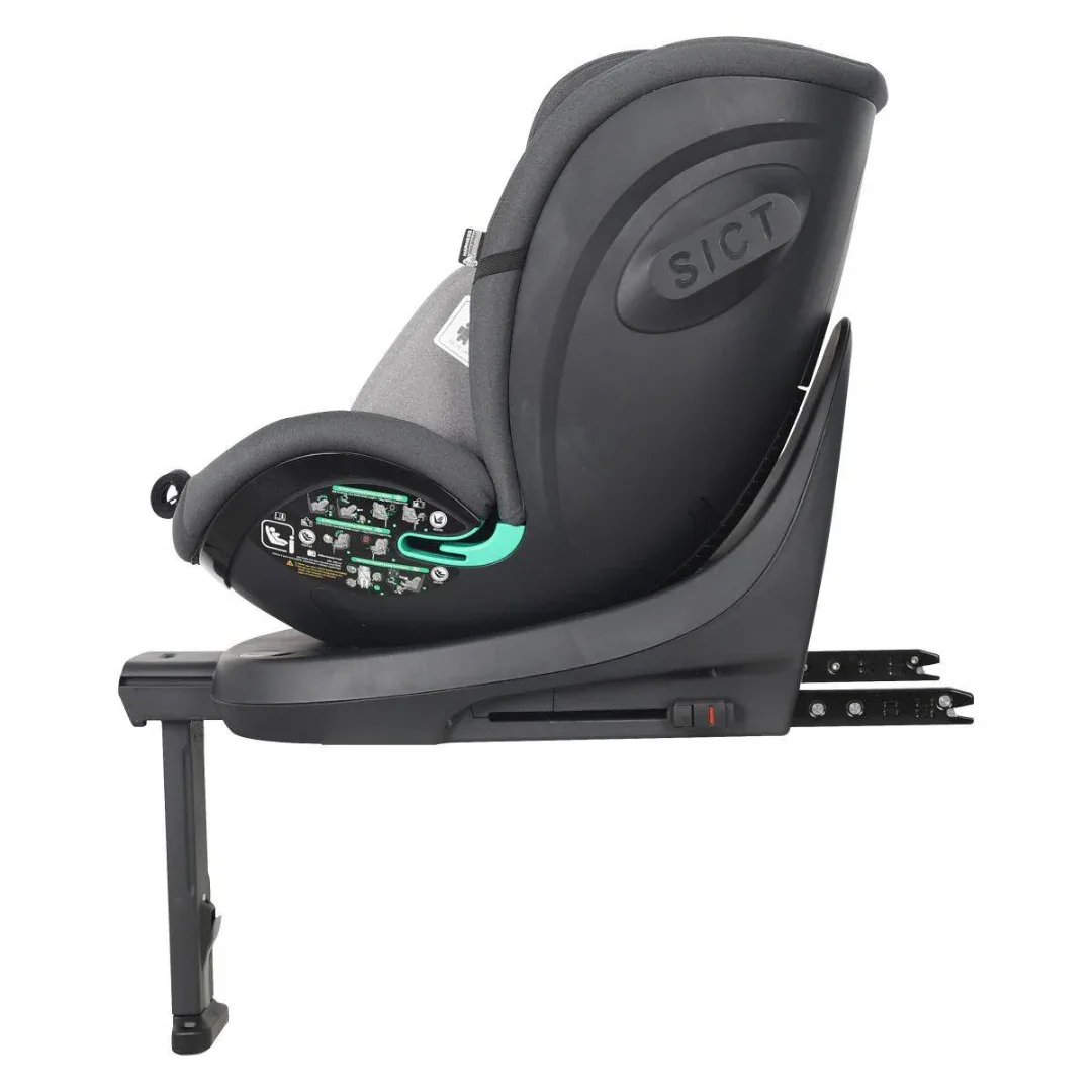 FreeON® Car seat Space 360 i-SIZE (40-150 cm) Grey - Image 4