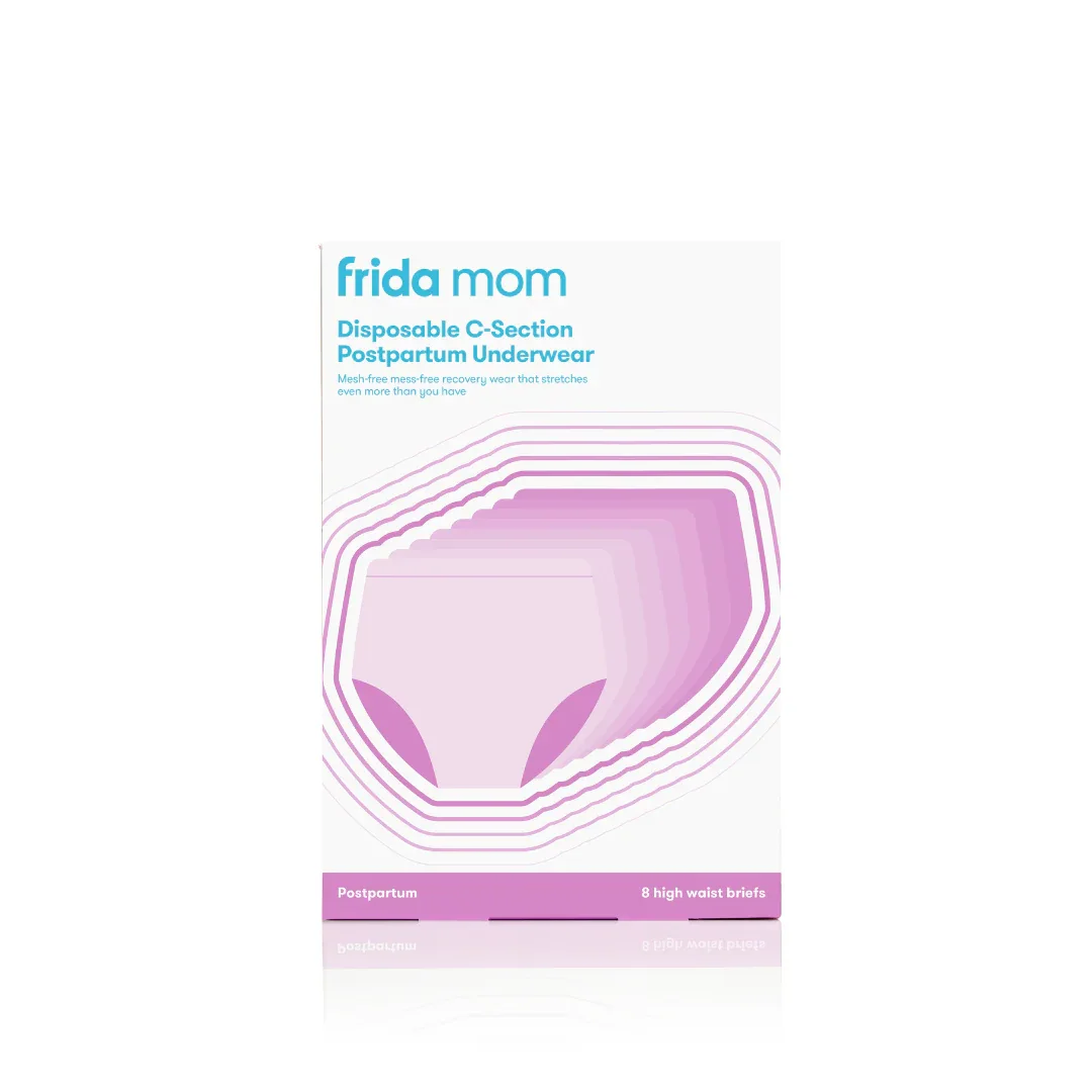 Fridamom® Spodnje perilo z visokim pasom za enkratno uporabo po porodu s carskim rezom - Image 2