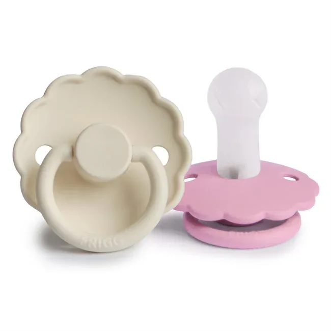 Frigg® Daisy Pacifiers Silicone Cream/Lupine - Image 2