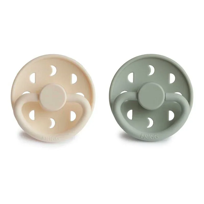 Frigg® Moon Phase Pacifiers Cream/Sage  - Image 3
