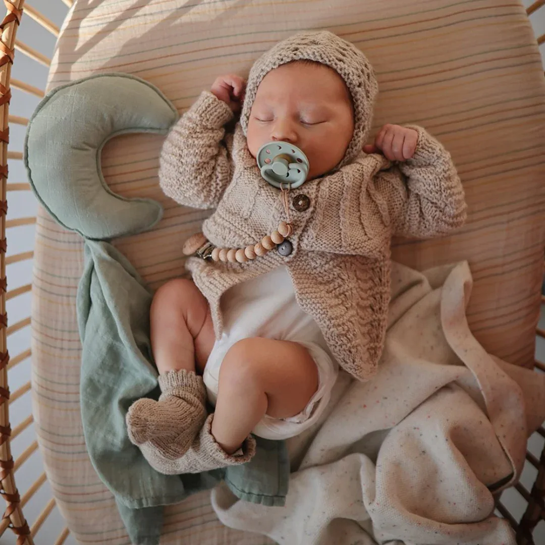Frigg® Moon Phase Pacifiers Cream/Sage  - Image 6
