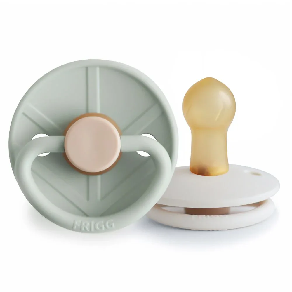 Frigg® Natural rubber Pacifier Little Viking Sage/Cream - Image 2