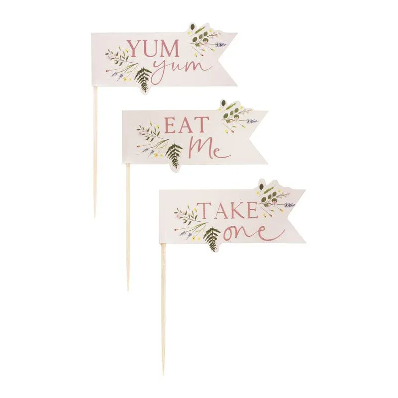 Ginger Ray® Afternoon Tey Cupcake Toppers - Image 2