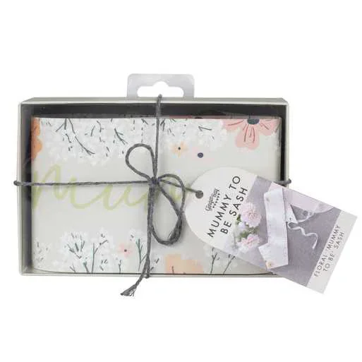Ginger Ray® Baby Shower Mummy to Be Sash Floral - Image 3