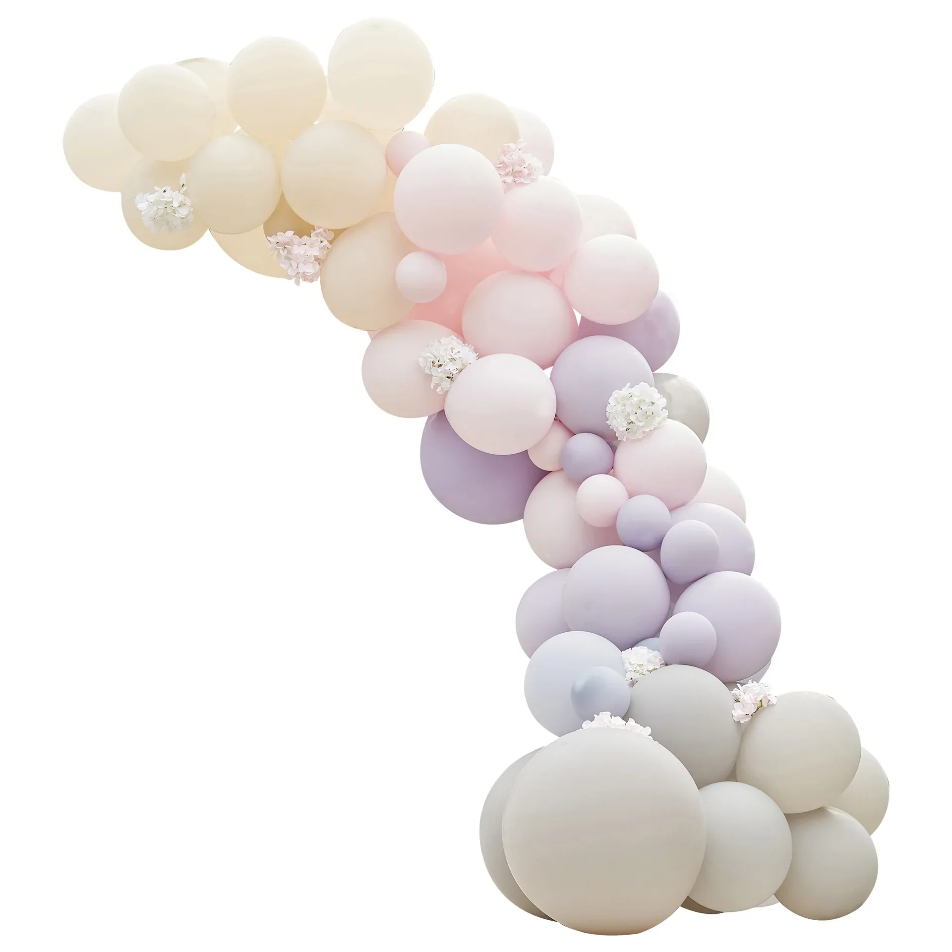 Ginger Ray® Balloon Arch Kit Luxe Pink, Lilac & Grey - Image 3