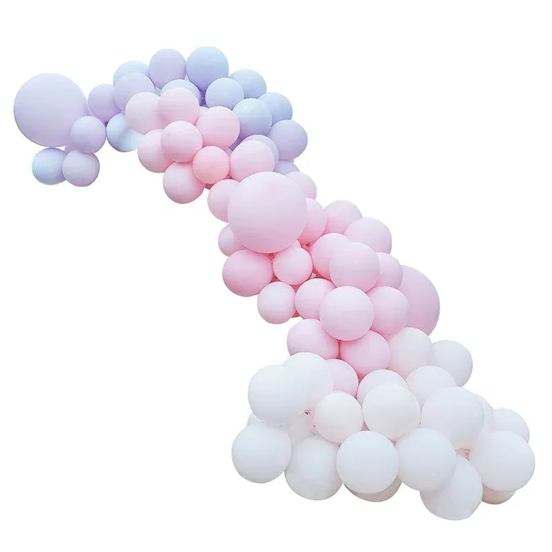 Ginger Ray® Balloon Arch Kit Luxe Teal & Gold Chrome - Image 2
