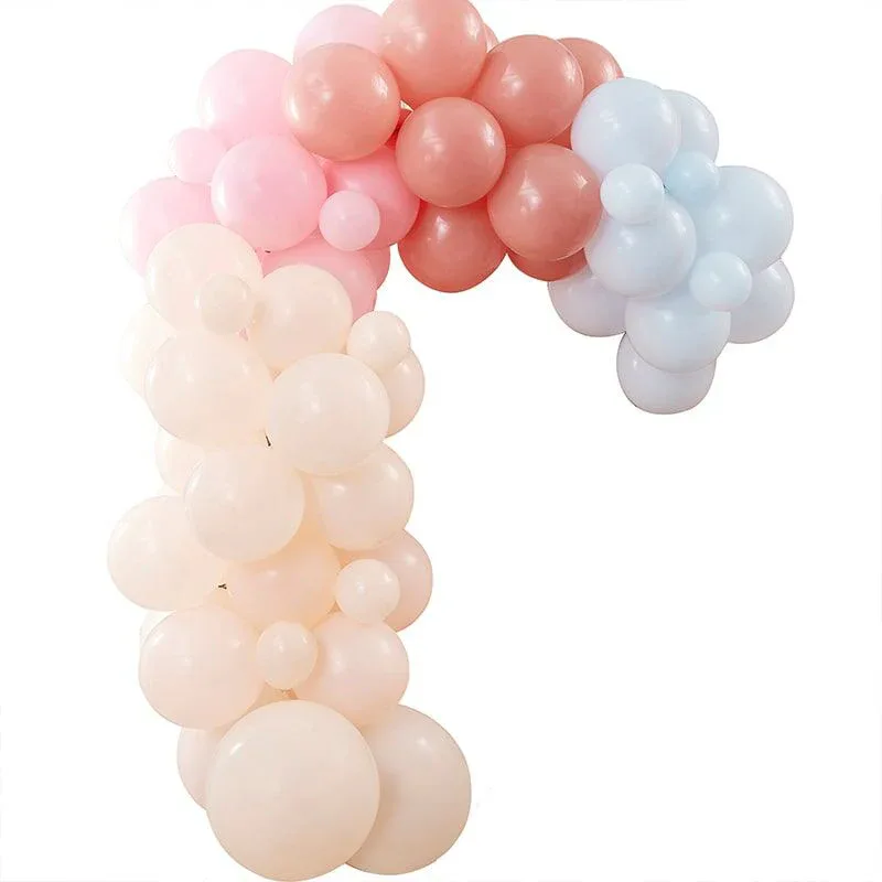 Ginger Ray® Balloon Arch Kit Muted Pastel Rainbow - Image 2
