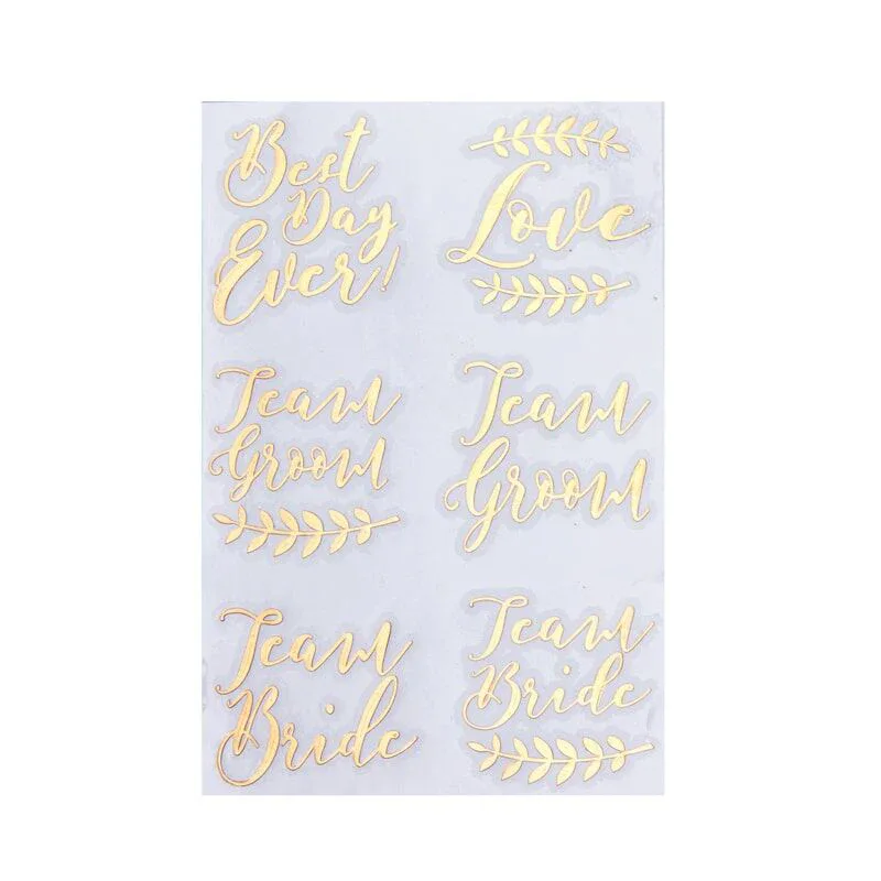 Ginger Ray® Beautiful Botanics Tattoos Rose Gold - Image 2