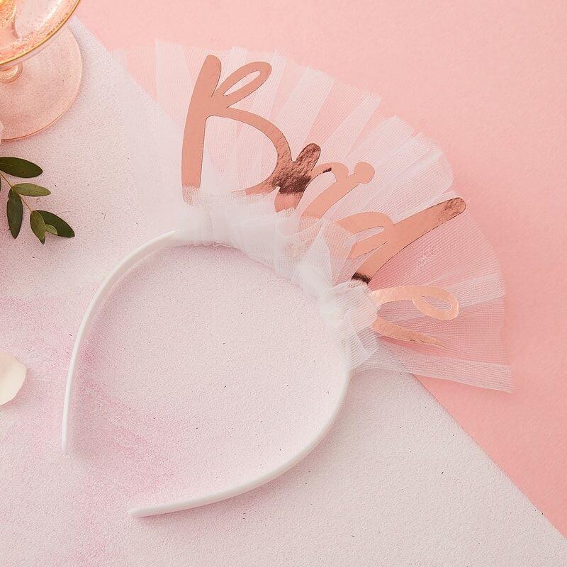Ginger Ray® Floral Hen Party Bride Headband
