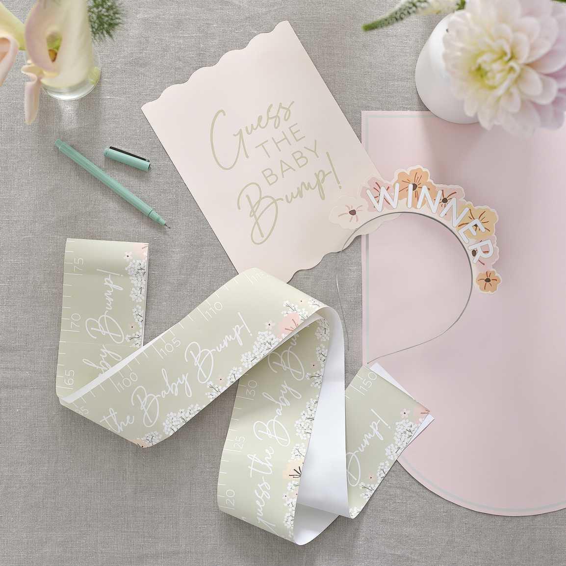 Ginger Ray® Guess the Baby Bump Baby Shower Game