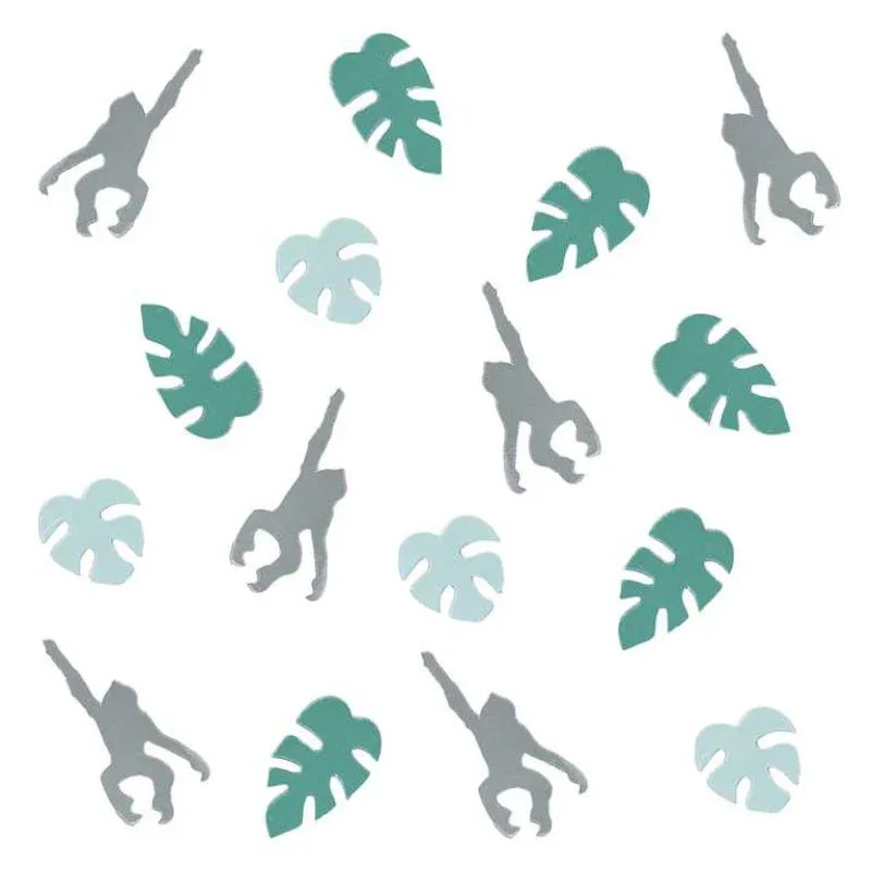 Ginger Ray® Leaf & Monkey Table Confetti - Image 3