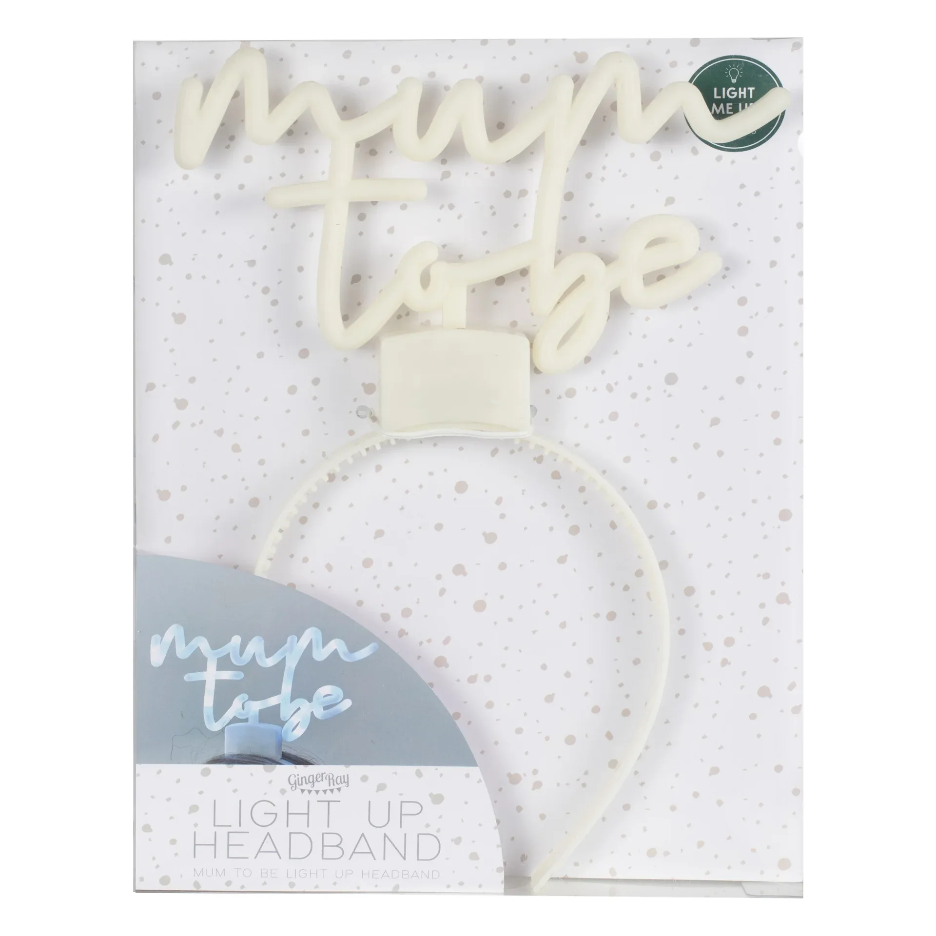Ginger Ray® Light Up Mum To Be Headband - Image 3