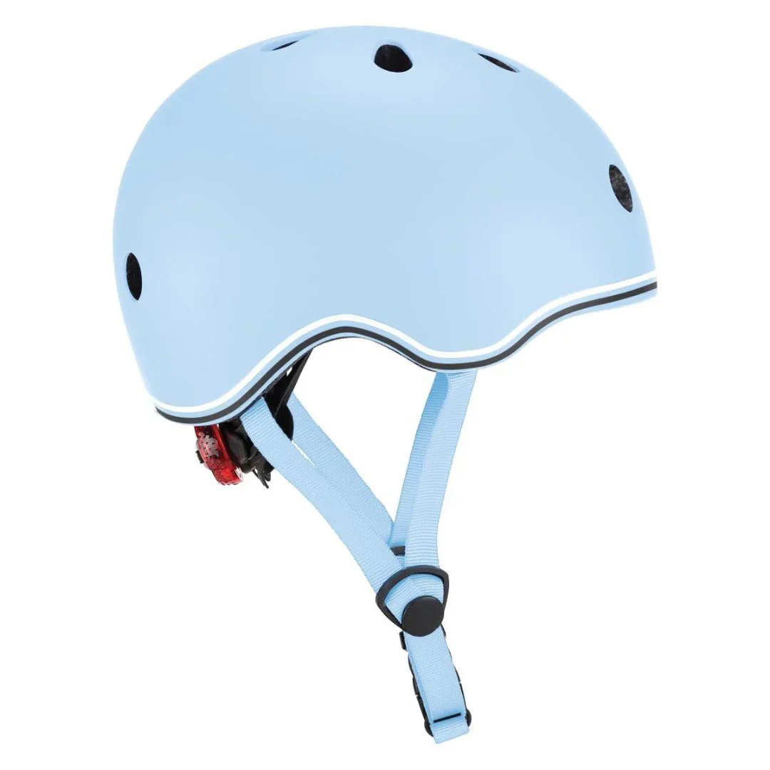 Globber® Child helmet with light XXS/XS ( 45-51cm ) Pastel Blue - Image 2