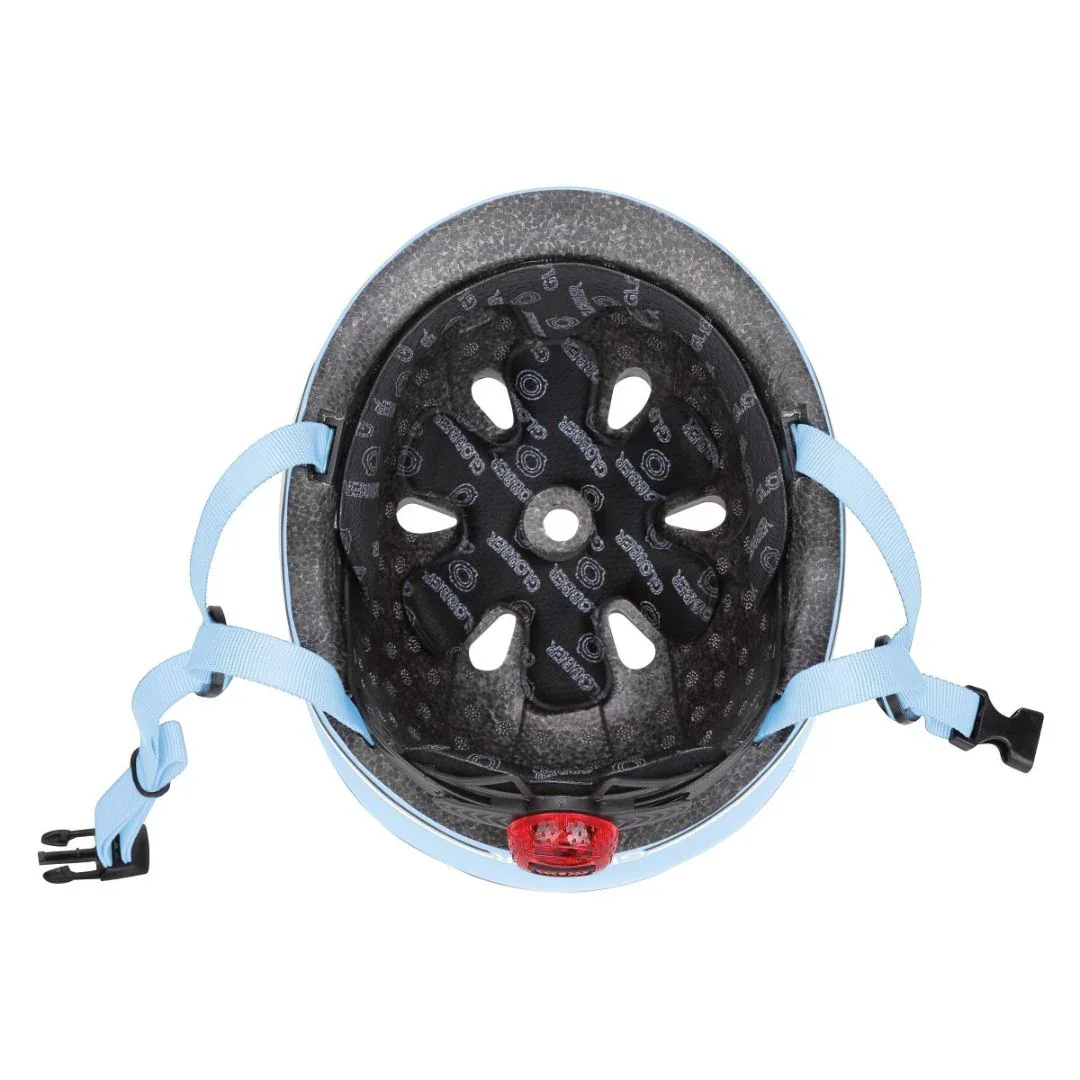 Globber® Child helmet with light XXS/XS ( 45-51cm ) Pastel Blue - Image 6